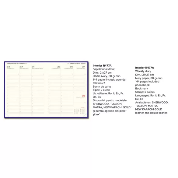01245MATV16-Agenda-datata-saptamanal-Matra-Verde