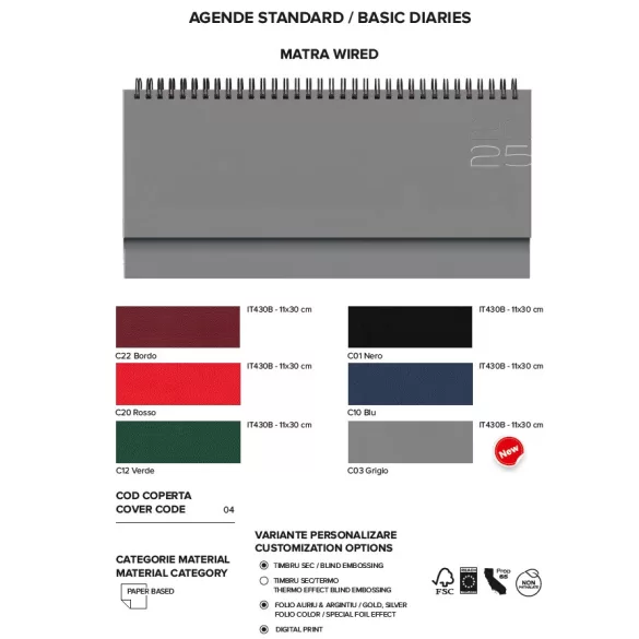 Planner-2024-saptamanal-Matra-11-x-30-cm-Visiniu