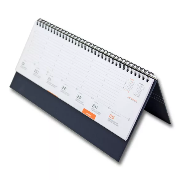 Planner-2024-saptamanal-Matra-11-x-30-cm-Negru