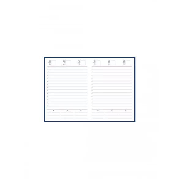 Agenda-nedatata-Vinci-Galben