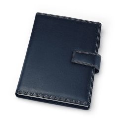 Agenda-datata-zilnic-Basic-17-x-24-cm-Albastru