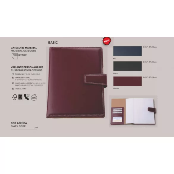 Agenda-datata-zilnic-Basic-17-x-24-cm-Visiniu