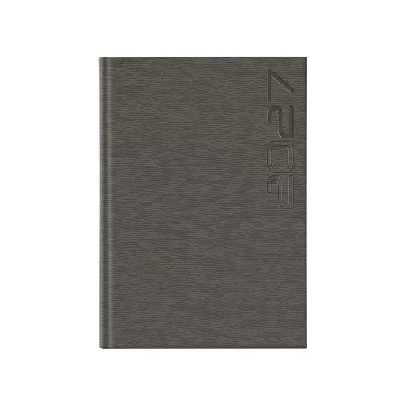 Agenda 2027 datata zilnic Rivoli 17 x 24 cm - [Gri - Tortora]