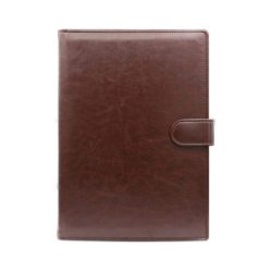 Agenda-datata-zilnic-Sandra-17-x-24-cm-Maro