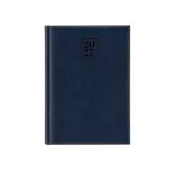 01457SHERBL15-Agenda-datata-zilnic-Sherwood-17-x-24-cm-Albastru