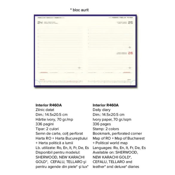 01460SHERAM15-Agenda-datata-zilnic-Sherwood-15-x-21-cm-Rosu-Amaranto