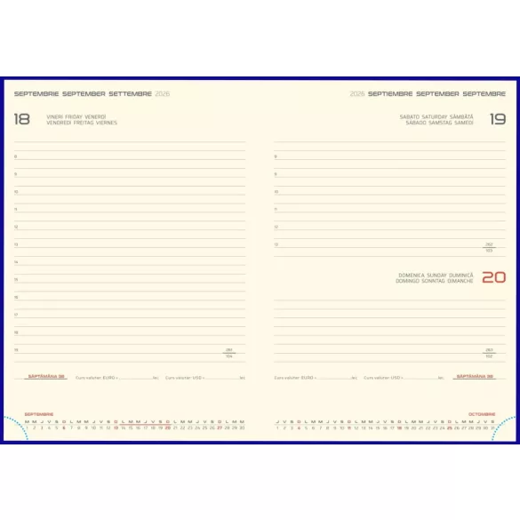 01460SHERBL15-Agenda-datata-zilnic-Sherwood-15-x-21-cm-Albastru