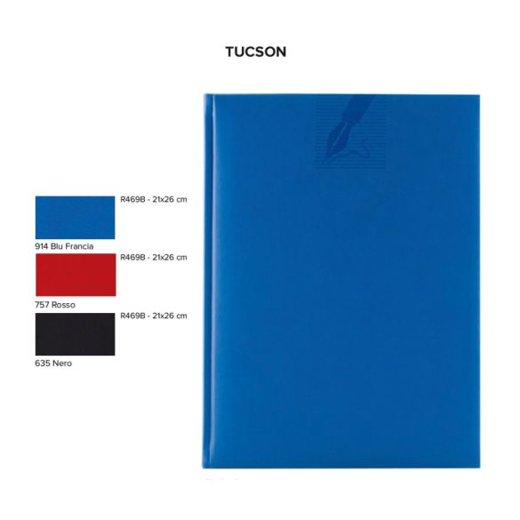 01469TUCRO20-Agenda-nedatata-TUCSON-A4-21-x-26-cm-Rosu
