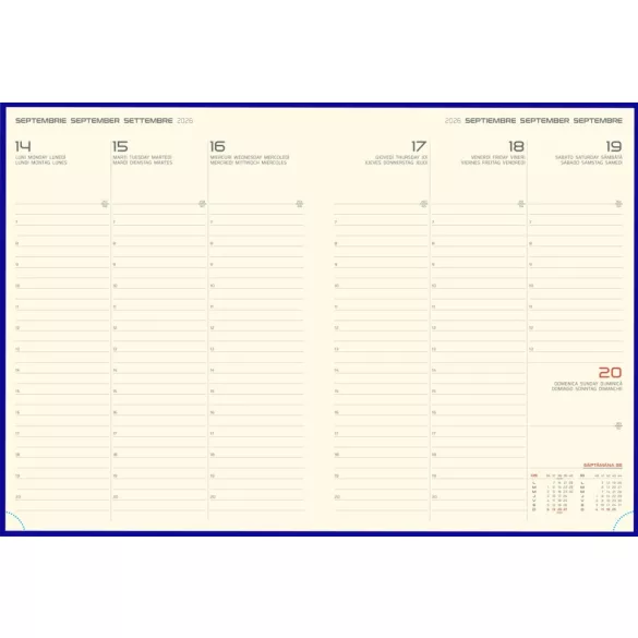 01477SHERBL16-Agenda--datata-saptamanal-Sherwood-21-x-27-cm-Albast