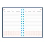 01479MATBL20-Agenda-nedatata-Matra-cu-spira-14-x-21-cm-Albastru