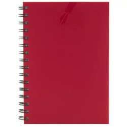01479MATR20-Agenda-nedatata-Matra-cu-spira-14-x-21-cm-Rosu