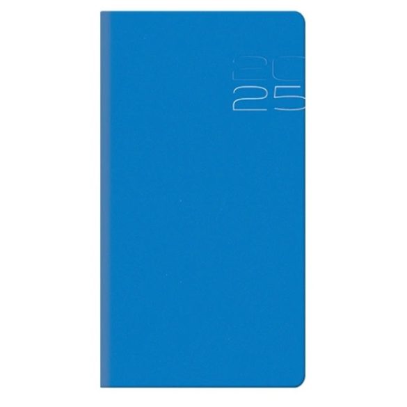 Agenda 2025 de buzunar datata saptamanal Matra 8 x 15 cm - [Albastru deschis]