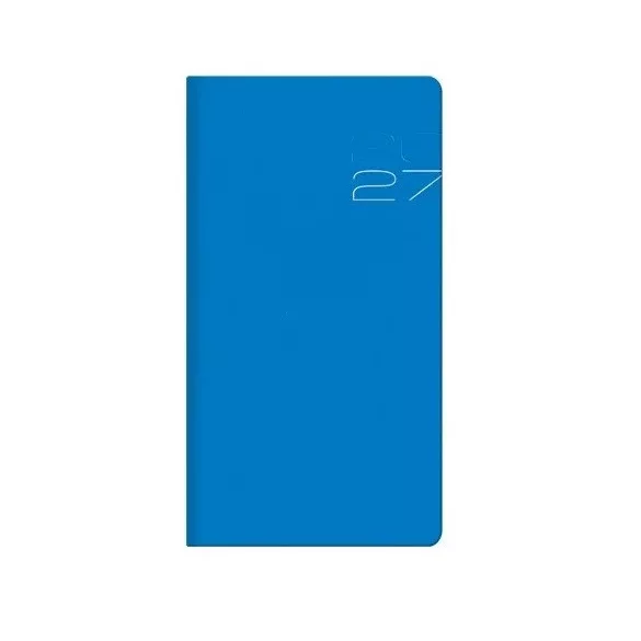 Agenda 2027 de buzunar datata saptamanal Matra 8 x 15 cm - [Albastru deschis]