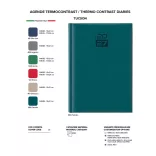 Agenda 2027 datata zilnic Tucson 15 x 21 cm - [Petrolio]