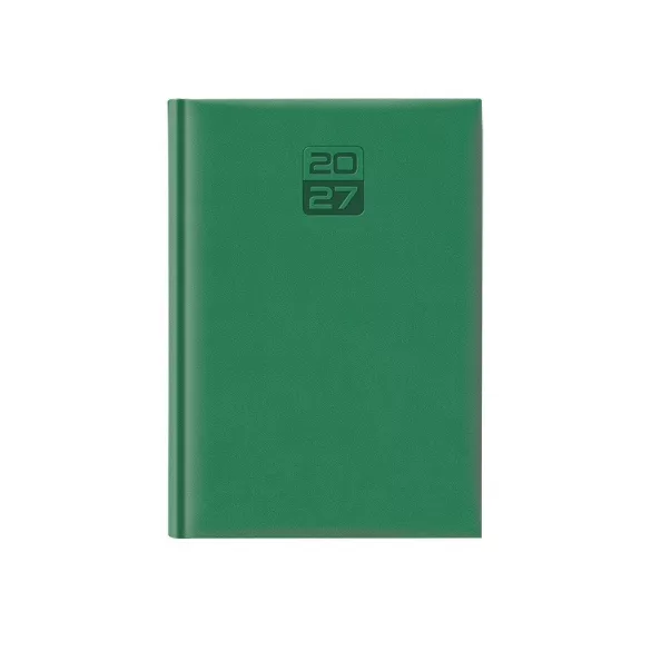 Agenda 2027 datata zilnic Tucson 17 x 24 cm - [Verde]