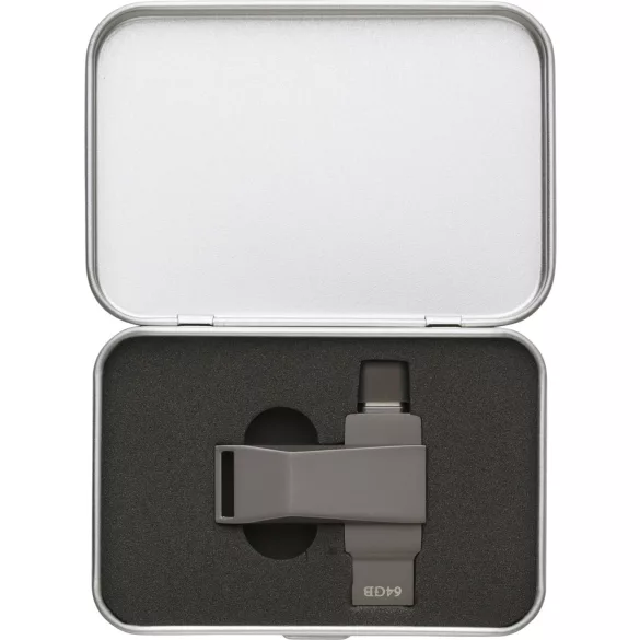 1001763-411 - Stick USB din aliaj de zinc - 64GB - Dorian