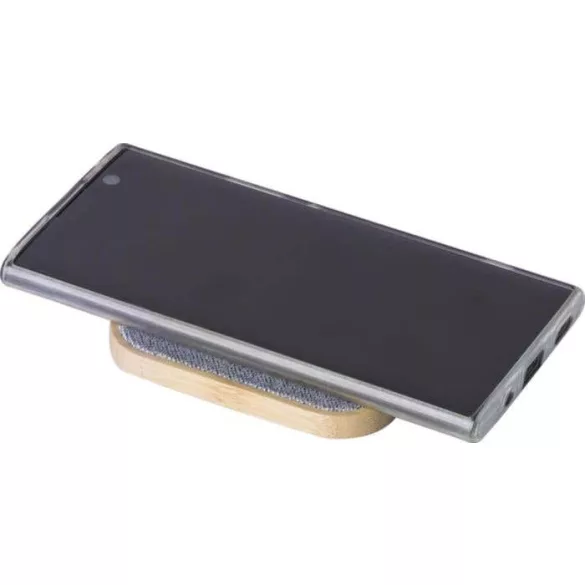 1014854-003 - Incarcator wireless din bambus - 15W - Moses
