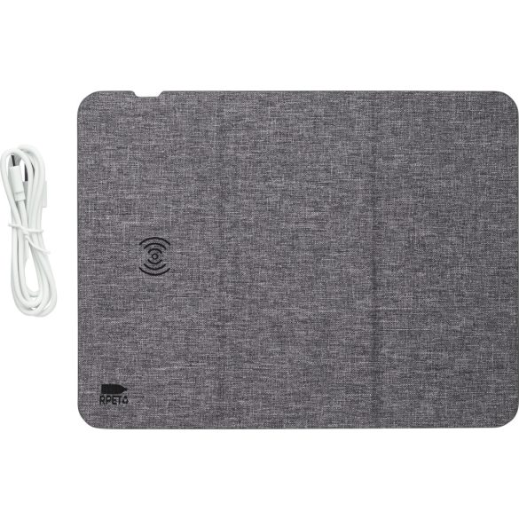 1015147-003 - Mousepad cu incarcator rapid wireless din RPET - 10W - Selene