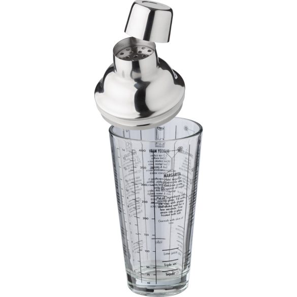 1041489-021 - Shaker de cocktail din sticla - 400 ml - Adela