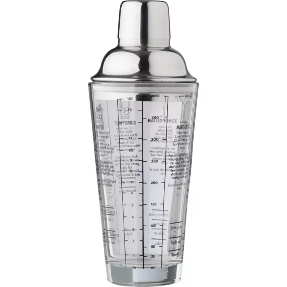 1041489-021 - Shaker de cocktail din sticla - 400 ml - Adela