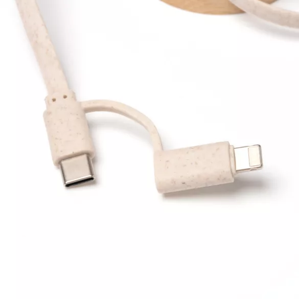 CR1049-Cablu-de-incarcare-extensibil-din-fibra-de-grau-cu-carcasa-din-bambus-GARYK-NATURAL