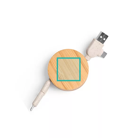 CR1049-Cablu-de-incarcare-extensibil-din-fibra-de-grau-cu-carcasa-din-bambus-GARYK-NATURAL