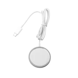 CR1060-Incarcator-wireless-magnetic-din-aluminiu-reciclat-15W-WUDY-ARGINTIU