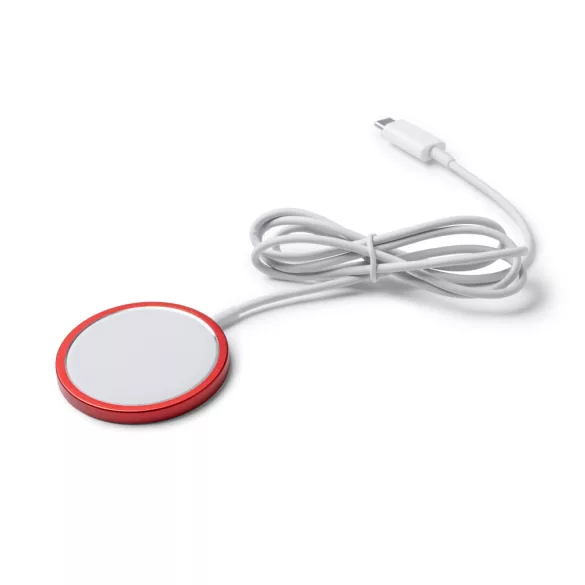 CR1060-Incarcator-wireless-magnetic-din-aluminiu-reciclat-15W-WUDY-ROSU