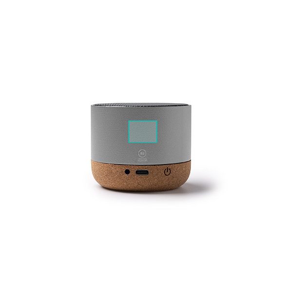 BS1061-Boxa-wireless-cu-corp-din-pluta-si-bambus-VOXEL-ARGINTIU