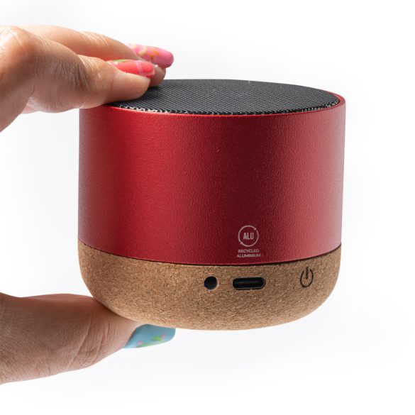 BS1061-Boxa-wireless-cu-corp-din-pluta-si-bambus-VOXEL-ROSU