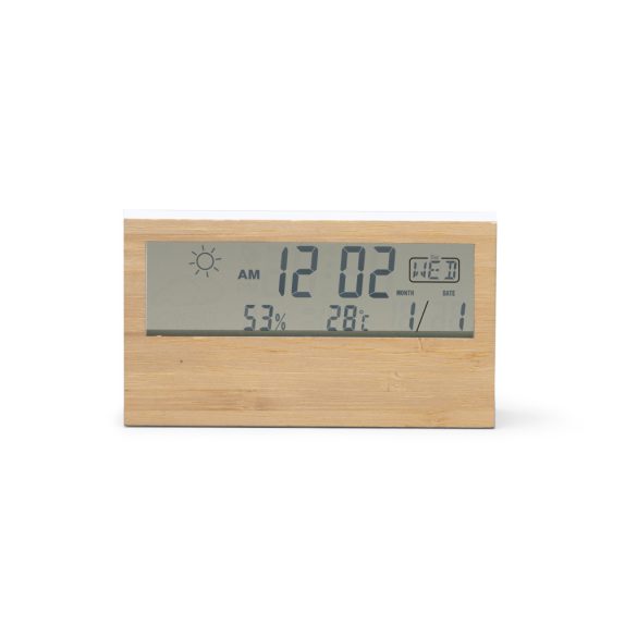 EM1076-Statia-meteorologica-cu-carcasa-din-bambus-CRONOS-ALB
