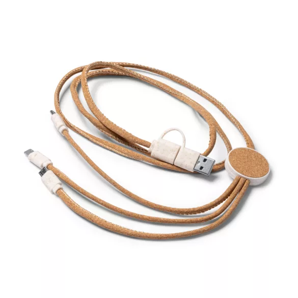CR1094-Cablul-de-incarcare-5-in-1-din-pluta-si-fibra-de-grau-125cm-METRIK-NATURAL