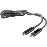 1097552-001 - Cablu de incarcare din nailon - 65W - 1 m - Claudia