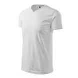 1110013-Tricou-unisex-Heavy-V-neck-Alb-MALFINI