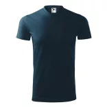 1110213-Tricou-unisex-Heavy-V-neck-Albastru-marin-MALFINI