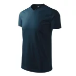 1110213-Tricou-unisex-Heavy-V-neck-Albastru-marin-MALFINI