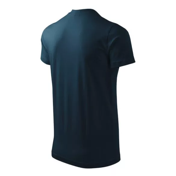 1110213-Tricou-unisex-Heavy-V-neck-Albastru-marin-MALFINI