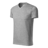 1111213-Tricou-unisex-Heavy-V-neck-Gri-inchis-MALFINI