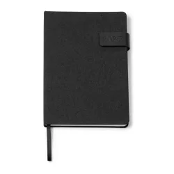 AG1128-Agenda-tip-notes-format-A5-din-poliester-RPET-reciclat-cu-coperta-magnetica-KOVEN-NEGRU