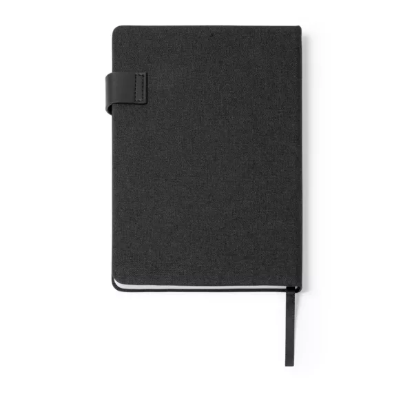 AG1128-Agenda-tip-notes-format-A5-din-poliester-RPET-reciclat-cu-coperta-magnetica-KOVEN-NEGRU