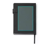 AG1128-Agenda-tip-notes-format-A5-din-poliester-RPET-reciclat-cu-coperta-magnetica-KOVEN-NEGRU
