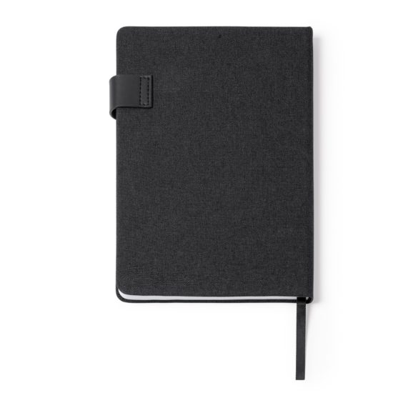 AG1128-Agenda-tip-notes-format-A5-din-poliester-RPET-reciclat-cu-coperta-magnetica-KOVEN-NEGRU