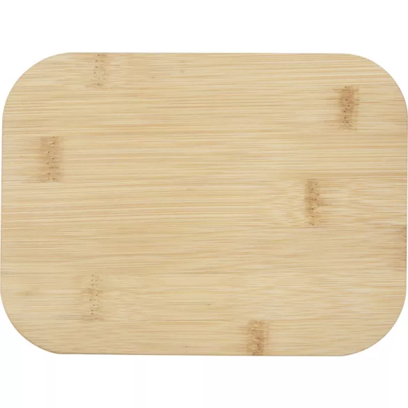 11327662 - Recipient pentru pranz din sticla cu capac de bambus - Roby