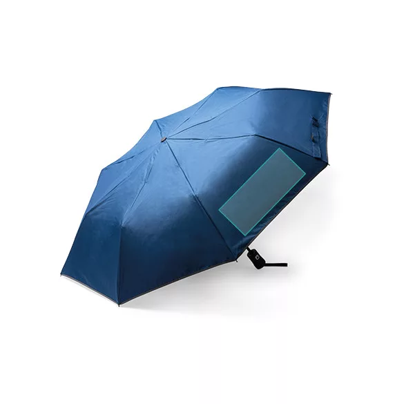 UM1159-O-umbrela-din-RPET-poliester-reciclat-cu-tesatura-pongee-190T-si-finisaj-cu-benzi-reflectorizante-reprezinta-o-optiune-durabila-si-sustenabila-pentru-a-va-proteja-de-ploaie-NIKOL-BLEUMARIN