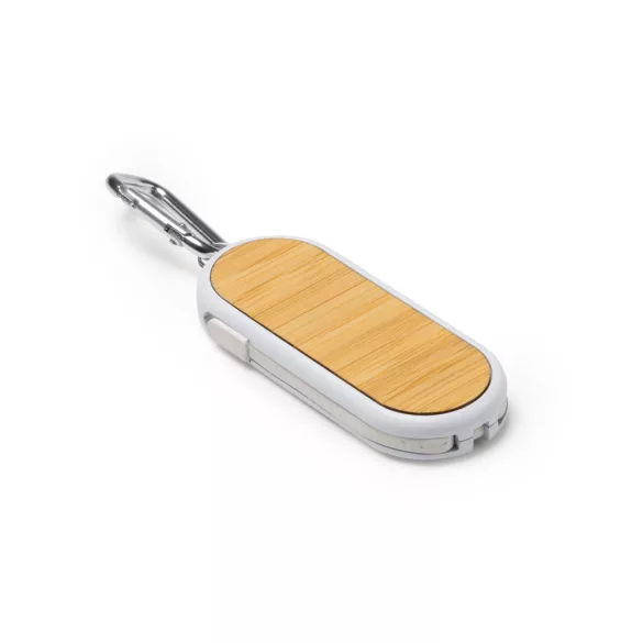 CR1168-Breloc-cu-cablu-de-incarcare-5-in-1-DIONE-ALB