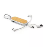 CR1168-Breloc-cu-cablu-de-incarcare-5-in-1-DIONE-ALB