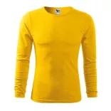 1190413-Tricou-pentru-barbati-Fit-T-LS-Galben-MALFINI