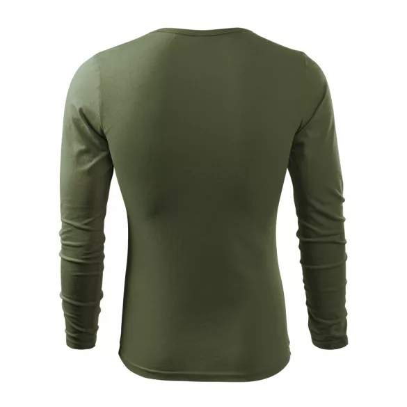 1190913-Tricou-pentru-barbati-Fit-T-LS-Khaki-MALFINI