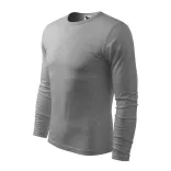 1191213-Tricou-pentru-barbati-Fit-T-LS-Gri-inchis-MALFINI