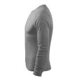 1191213-Tricou-pentru-barbati-Fit-T-LS-Gri-inchis-MALFINI